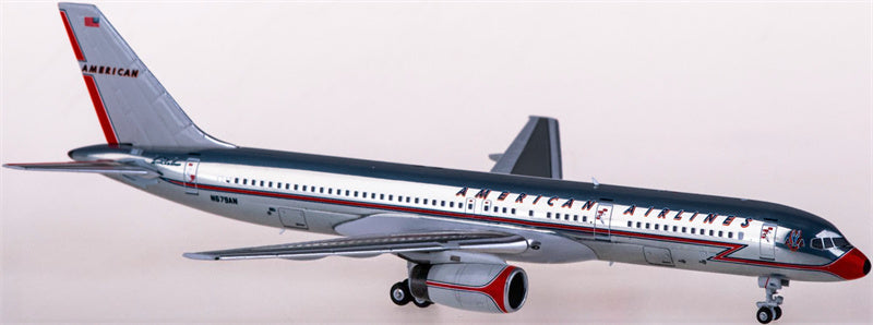 NG Models American Airlines Boeing 757-200 N679AN 1:400 Diecast Model view 1