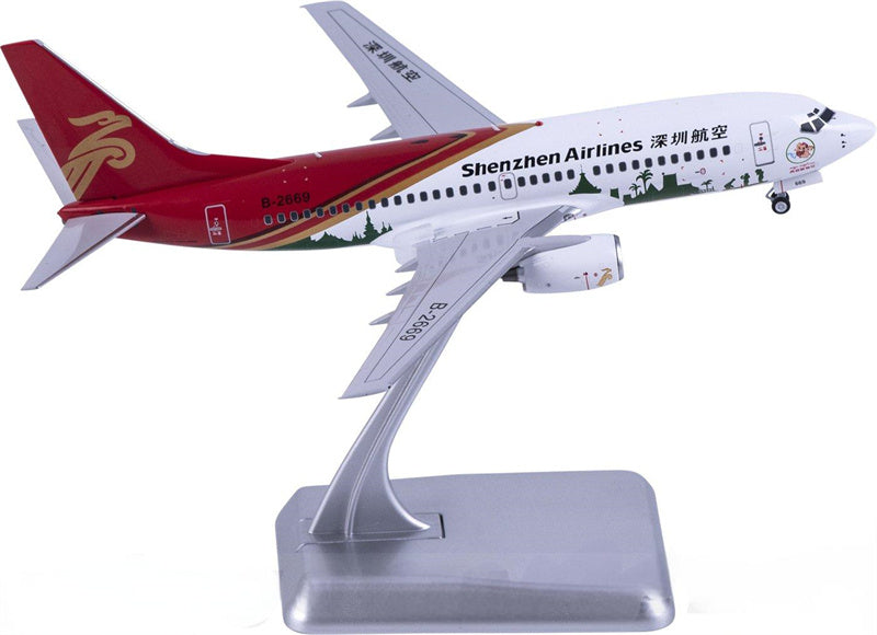 NG Models Shenzhen Airlines Boeing 737-700 B-2669 1:200 Diecast Model view 1