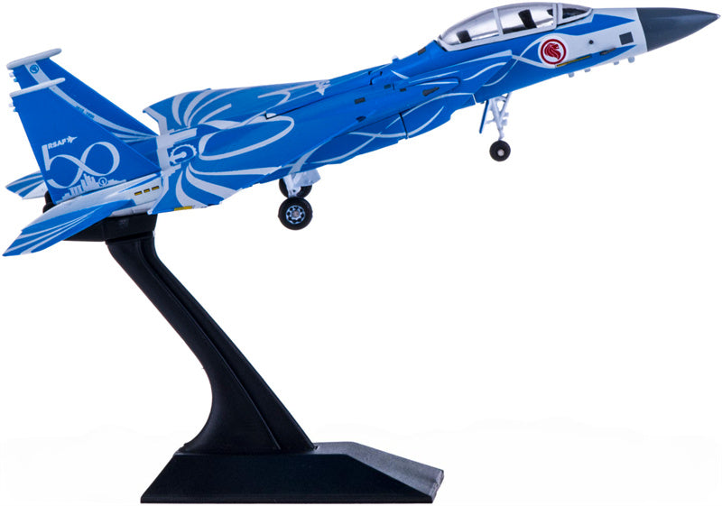 JC Wings RSAF for McDonnell Douglas F-15SG 50th Anniversary 1:144 Airplane Pre-built  Airliner Model Display