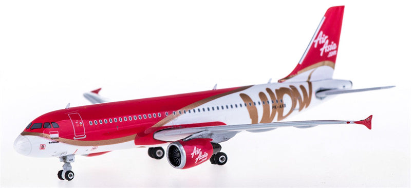 Phoenix AirAsia Airbus A320 PK-AXS 1:400 Diecast Model view 1
