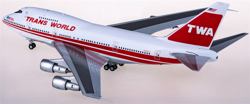 Geminijets TWA Boeing 747SP N58201 1:200 Diecast Model view 2