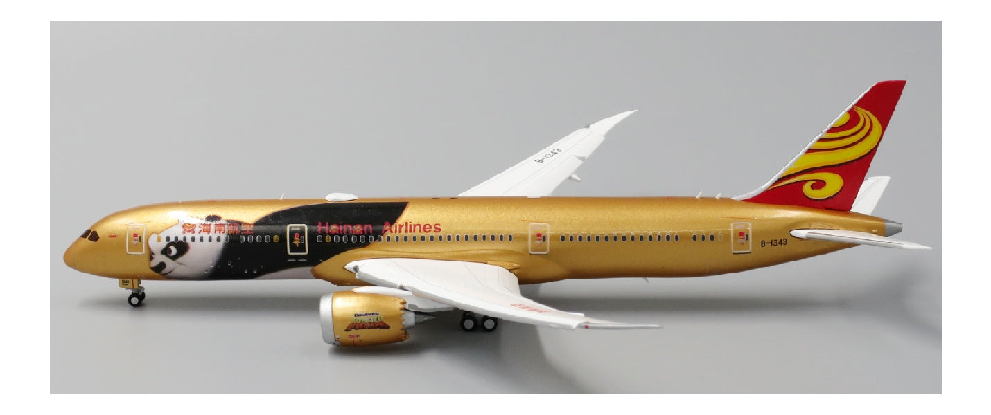 JC Wings 1:400 Hainan Airlines Boeing 787-9 B-1343 Flaps down DIECAST Model
