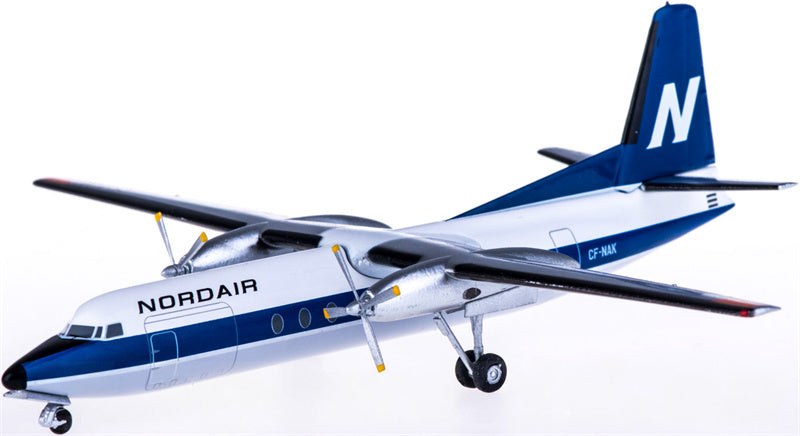 AeroClassics Nordair Fokker F-27 CF-NAK 1:200 Diecast Model view 3