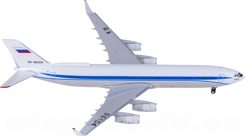 Phoenix Russia Federal Security Services Ilyushin IL-96-400 RA-96104 1:400 Diecast Model view 3
