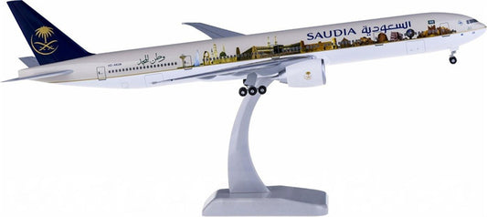 Hogan Saudia Boeing 777-300ER HZ-AK28 1:200 ABS Model view 1