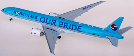 Phoenix Korean Air for Boeing 777-300ER HL7203 We are Our Pride 1:400 Airplane Pre-built  Airliner Model Display