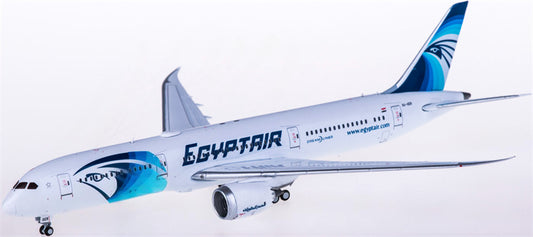 JC Wings 1:400 EgyptAir Boeing 787-9 Dreamliner SU-GER Diecast Model view 1