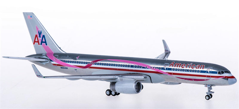 JC Wings American Airlines for Boeing 757-200 N664AA 1:400 Airplane Pre-built  Airliner Model Display