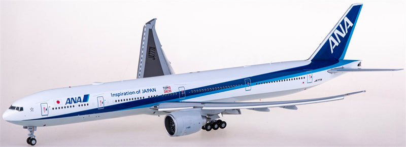 JC Wings ANA Boeing 777-300ER JA777A Flaps Down 1:200 Diecast Model view 1