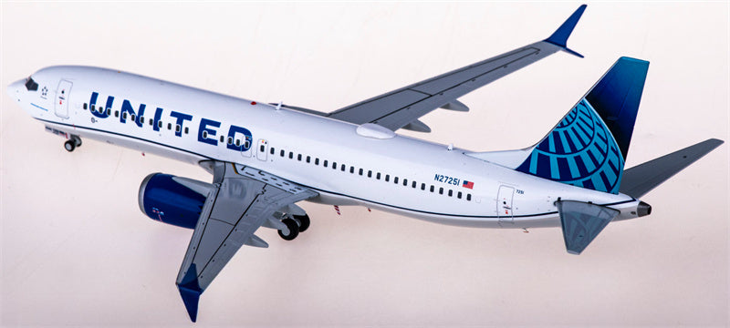 Geminijets United Airlines Boeing 737 MAX 8 N27251 1:200 Diecast Model view 2