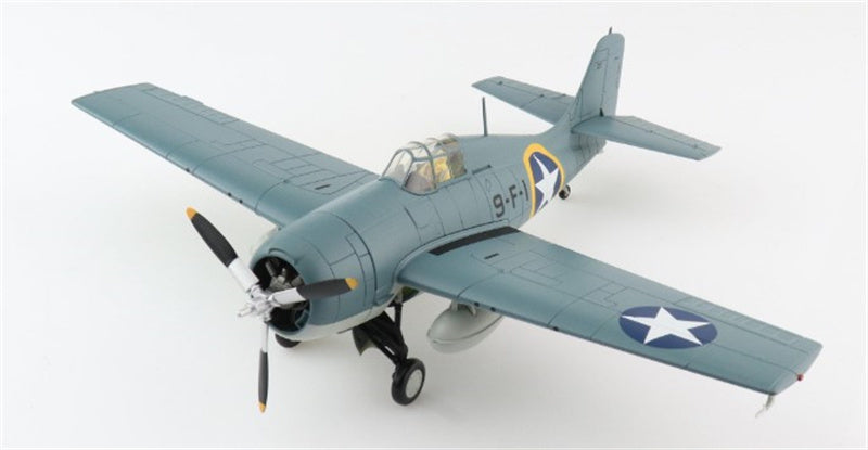 HOBBY MASTER F4F-4 Wildcat "Operation Torch" Lt. DCdr. John Raby, VF-9, USS Ranger, Nov 1942 1/48 Aircraft Pre-built Model