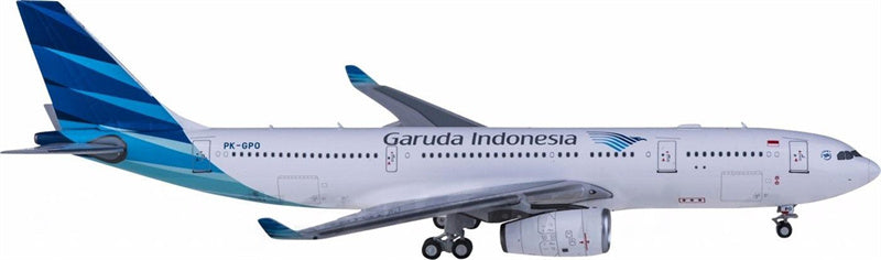 NG Models Garuda Indonesia Airbus A330-200 PK-GPO 1:400 Diecast Model view 1