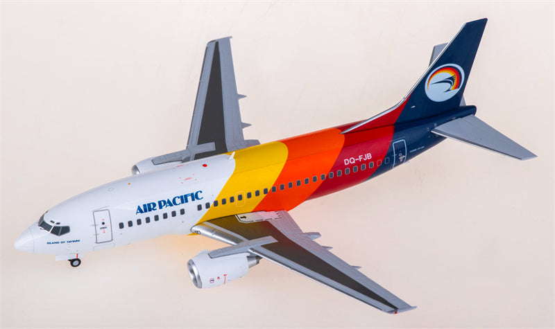 JC Wings Air Pacific Boeing 737-500 DQ-FJB 1:200 Diecast Model view 1