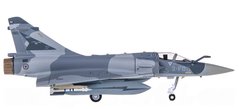 Hogan French Air Force Dassault Mirage 2000 Cote d' Or Painting 1:200 Diecast Model view 3
