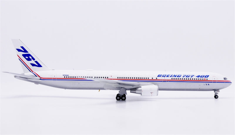JC Wings Boeing 767-400ER N76400 Polished 1:200 Diecast Model view 3