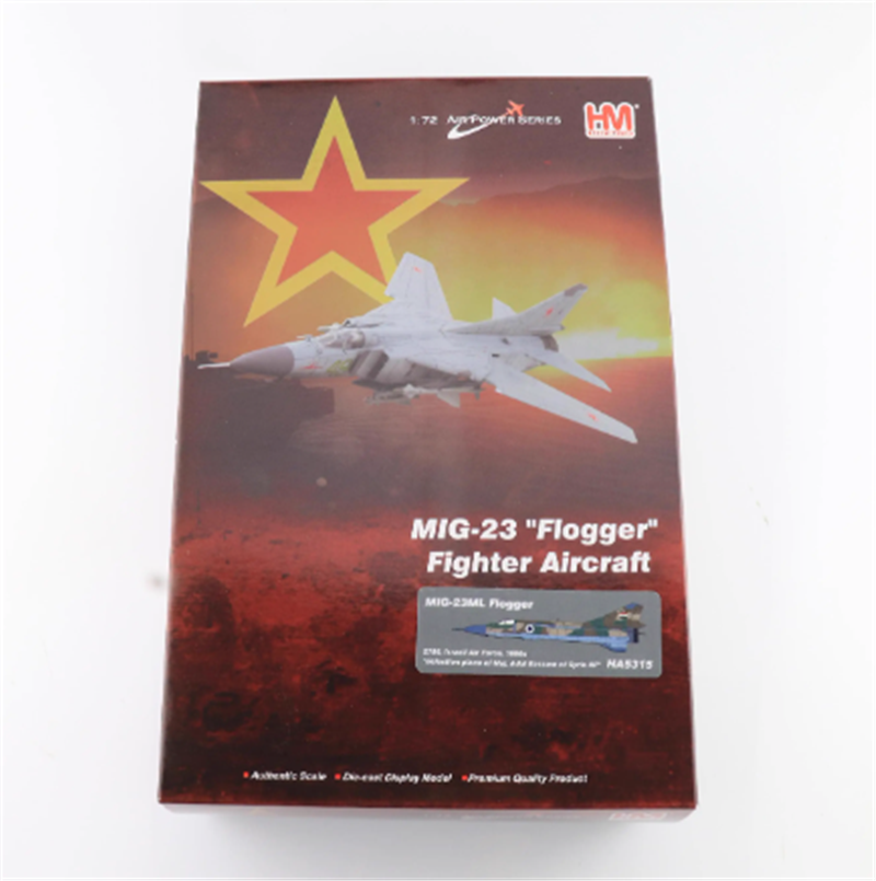 HOBBY MASTER MIG-23ML Flogger 2786 Israeli Air Force 1990s "defection plane of Maj. Adul Bassem of Syria AF" 1:72 Aircraft Pre-built Model