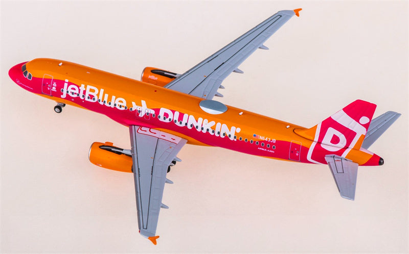NG Models 1:400 JetBlue Airubs A320 N643JB Diecast Model view 4