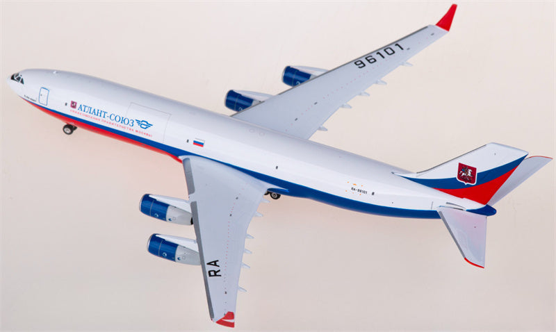 Phoenix Atlant-Soyuz Airlines for Ilyushin IL-96-400T RA-96101 1:400 Airplane Pre-built  Airliner Model Display