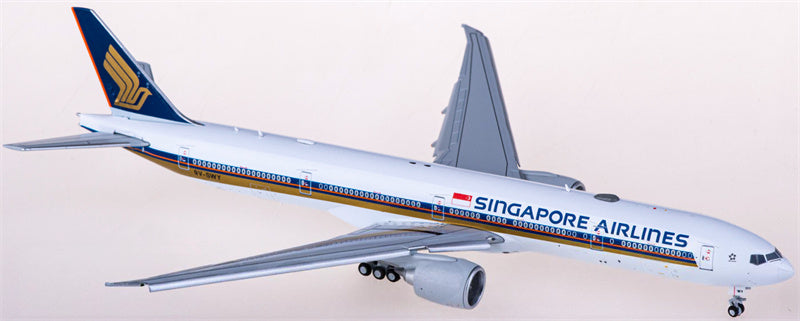 JC Wings Singapore Airlines Boeing 777-300ER 9V-SWY Flaps Down 1:400 Diecast Model view 3
