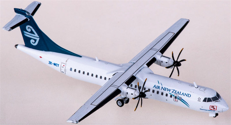 JC Wings Air New Zealand for ATR-72 ZK-MCY 1:400 Airplane Pre-built  Airliner Model Display