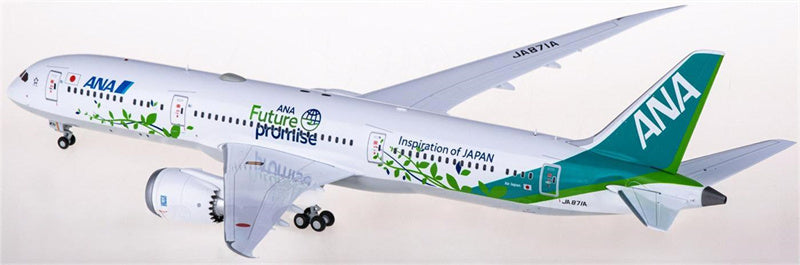 JC Wings ANA Boeing 787-9 Dreamliner JA871A 1:200 Airplan Diecast Model view 2