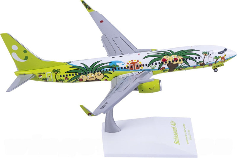 JC Wings 1:200 Solaseed Air Boeing 737-800 JA803X Flaps Down Diecast Model
