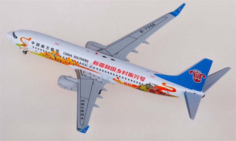 FLOZ China Southern Boeing 737-800 B-7996 1:400 Aircraft Pre-built  Airliner Model Display