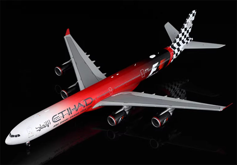 SQ Wings Etihad Airways Airbus A340-600 A6-EHJ 2016 1:200 Aircraft Model