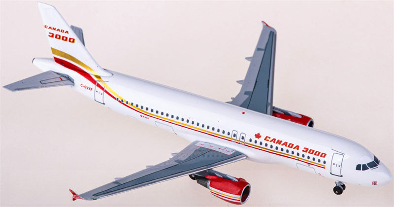AeroClassics Canada 3000 Airbus A320 C-GVXF 1:400 Diecast Model view 3