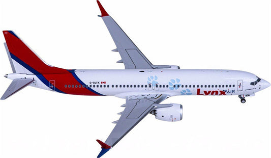 NG Models Lynx Air Boeing 737 MAX 8 C-GLYX 1:400 Diecast Model view 1
