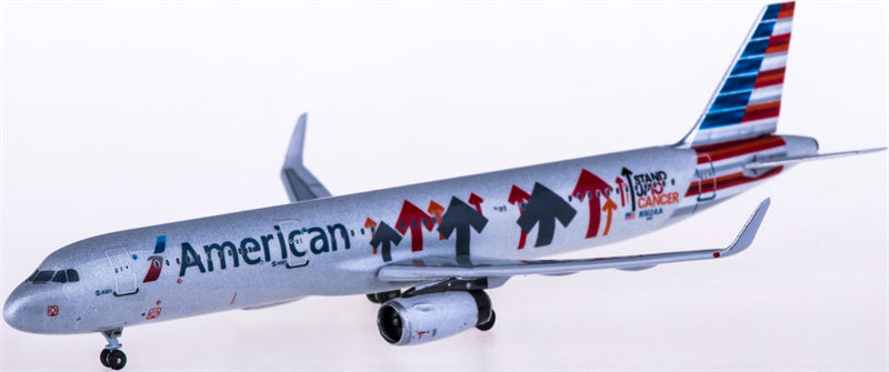 AeroClassics American Airlines for Airbus A321 N162AA 1:400 Airplane Pre-built  Airliner Model Display