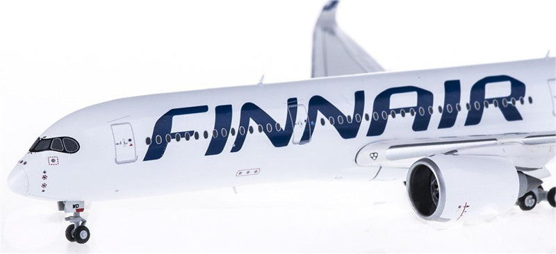 JC Wings Finnair Airbus A350-900 OH-LWD Happy Holiday 1:400 Diecast Model view 2