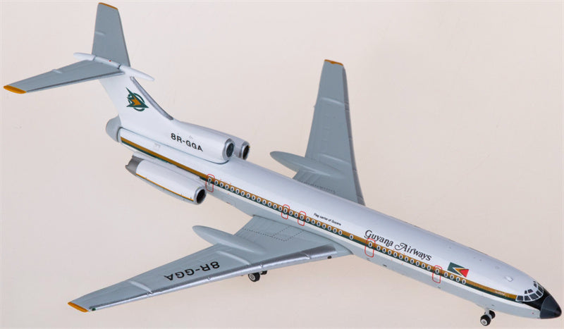 Phoenix Guyana Airways Tupolev TU-154M 8R-GGA 1:400 Diecast Model view 2