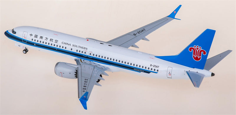 NG Models 1:200 China Southern Boeing 737 MAX 8 B-20AT Model