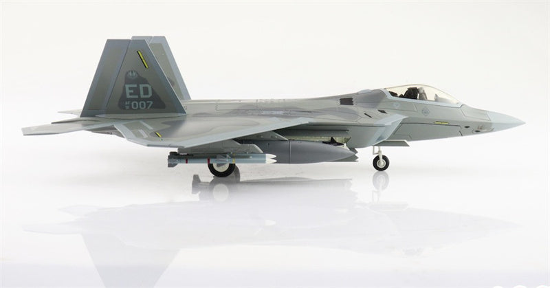HOBBY MASTER F22A Raptor USAF 91-4007 412 TW Edwards AFB 1:72 Aircraft Pre-built Model