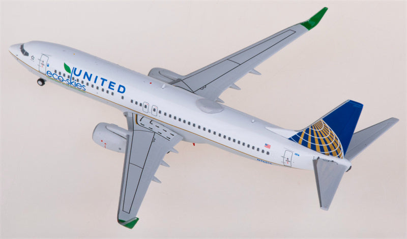 C Model United Airlines for Boeing 737-800 N76516 1:400 Airplane Pre-built  Airliner Model Display