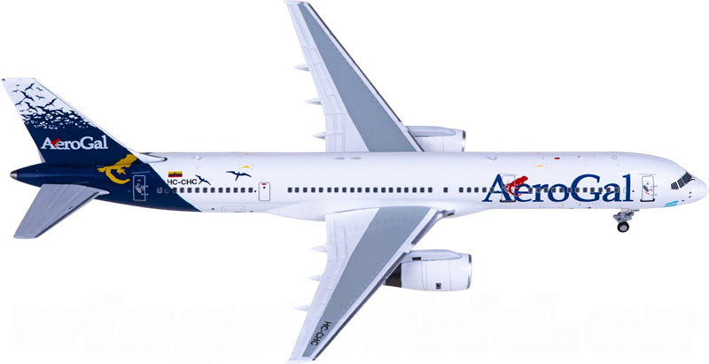 NG Models AeroGal Boeing 757-200 HC-CHC 1:400 Diecast Model view 3