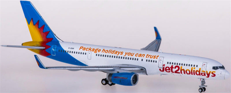 Geminijets Jet2holidays Boeing 757-200 G-LSAN 1:400 Diecast Model view 1