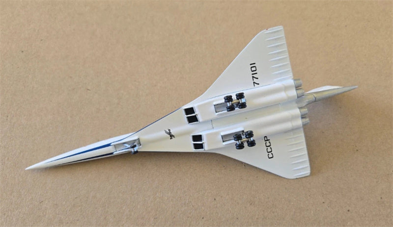 Herpa 1:400 Aeroflot Tupolev TU-144 CCCP-77101  DIECAST Model