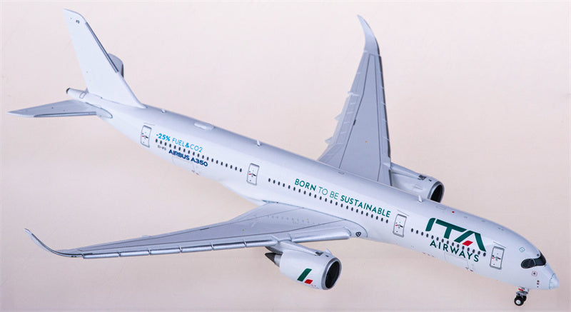 JC Wings ITA Airways Airbus A350-900XWB EI-IFD Flaps Down 1:400 Diecast Model view 1