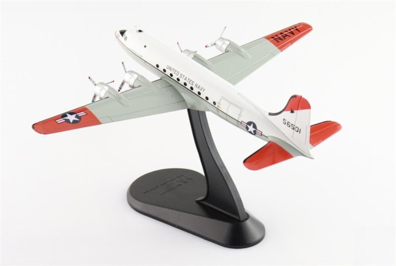 Hobby Master Douglas C-54Q Skymaster 56501 US Navy Test Pilot School 1973 1:200 Airplane Pre-built Model