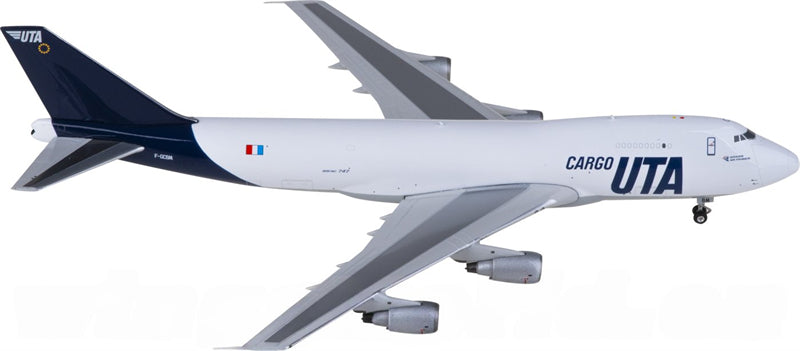 Phoenix UTA Cargo for Boeing 747-200 F-GCBM 1:400 Aircraft Pre-built Model