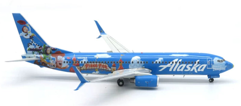 JC Wings 1:200 Alaska Airlines B737-800 N537AS DIECAST Model