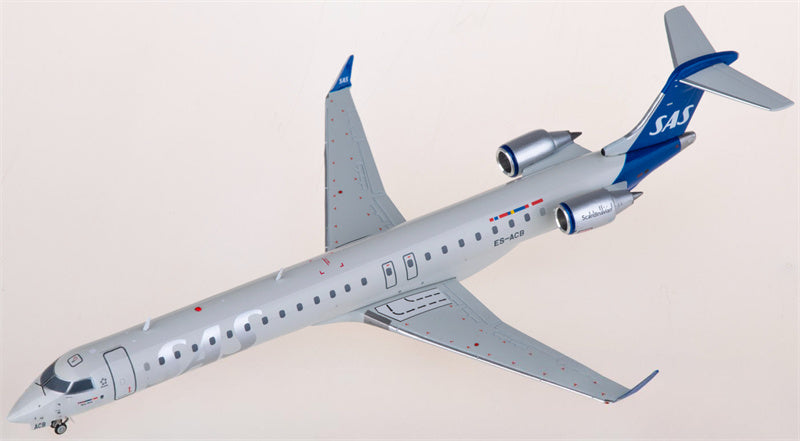 JC Wings SAS for Bombardier CRJ-900ER ES-ACB 1:200 Airplane Pre-built  Airliner Model Display