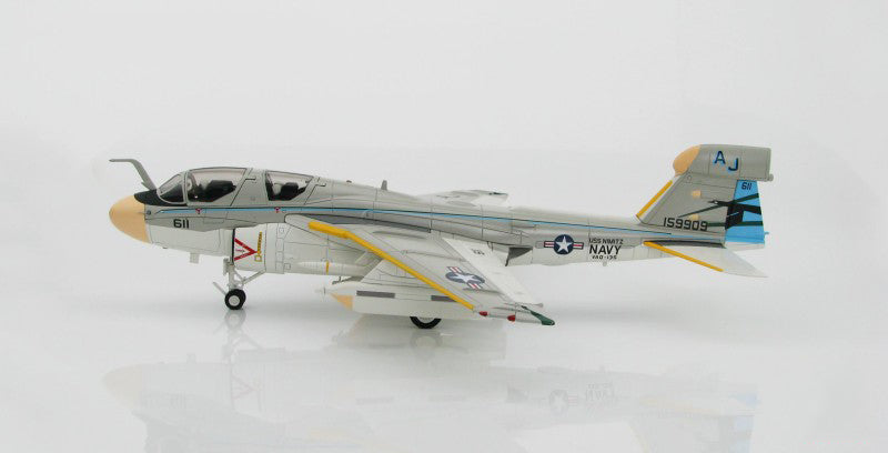 HOBBYMASTER USN / USS Nimitz EA-6B VAQ-135 1:72 Model 1978  Black Ravens 159909