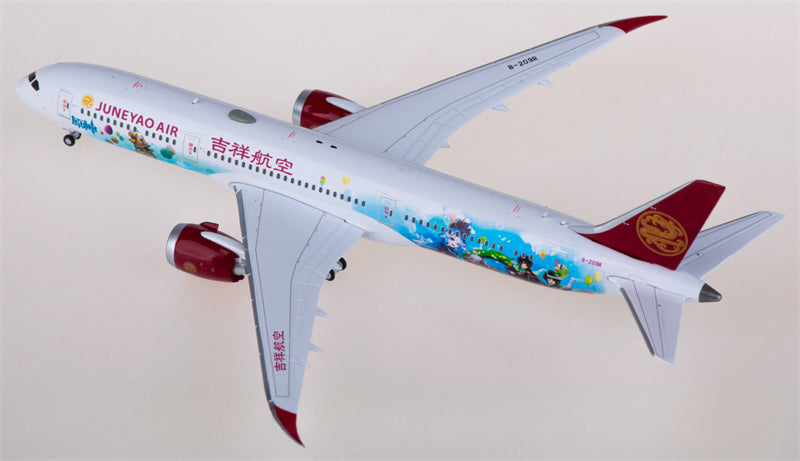 JC Wings Juneyao Airlines Boeing 787-9 Dreamliner B-209R 1:400 Diecast Model view 2
