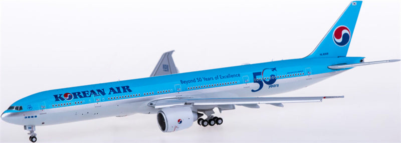 JC Wings Korean Air Boeing 777-300ER HL8008 Flaps Down 1:400 Diecast Model view 2