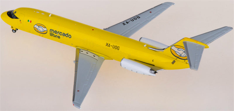 JC Wings Mercado Libre McDonnell Douglas DC-9-30F XA-UOG 1:400 Diecast Model view 1