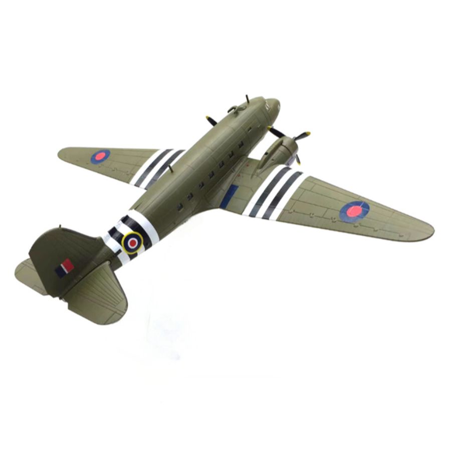 FLOZ Douglas C-47 Air Train Transport Aircraft UK 1:100 Aircraft Pre-built Model