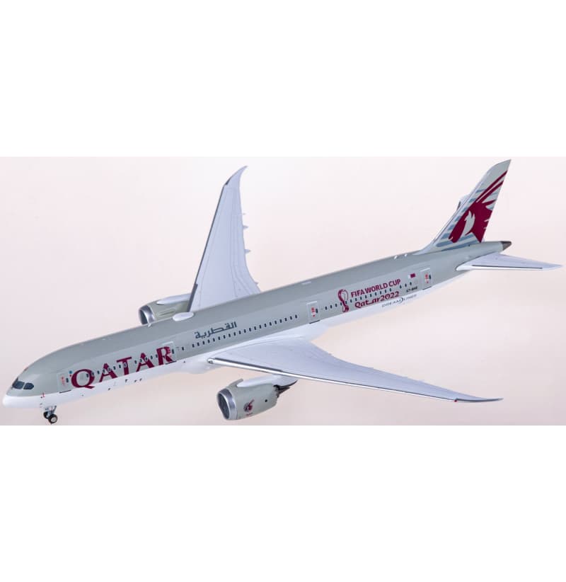NG Models Qatar Boeing 787-9 Dreamliner A7-BHE 1:400 Aircraft Pre-built  Airliner Model Display